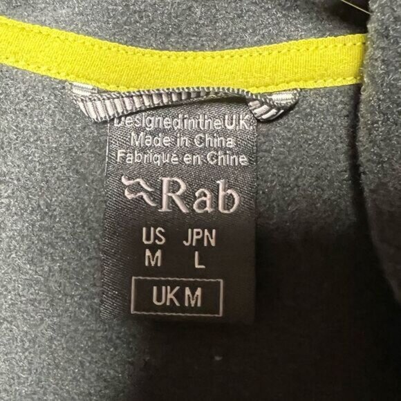 Rab Power Stretch Pro Hoodie Jacket Deep Ink Mens M - Picture 5 of 5